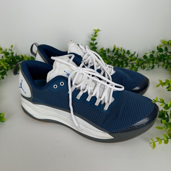 Nike Air Jordan Zoom Tenacity Blue Basketball Shoes Size